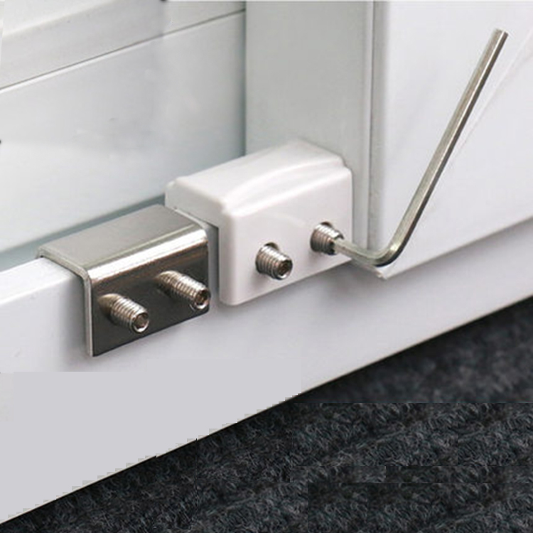 미닫이문 중문 잠금 장치 창틀 고정 샷시 안전 방충망 창문 스토퍼 윈도우 락, 4개 11,900원