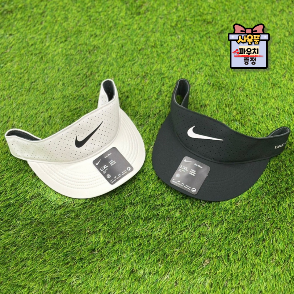 [국내매장판]나이키 남여공용 스포츠 모자 썬캡 JWABI 바이저 골프 러닝 +파우치증정 34,000원