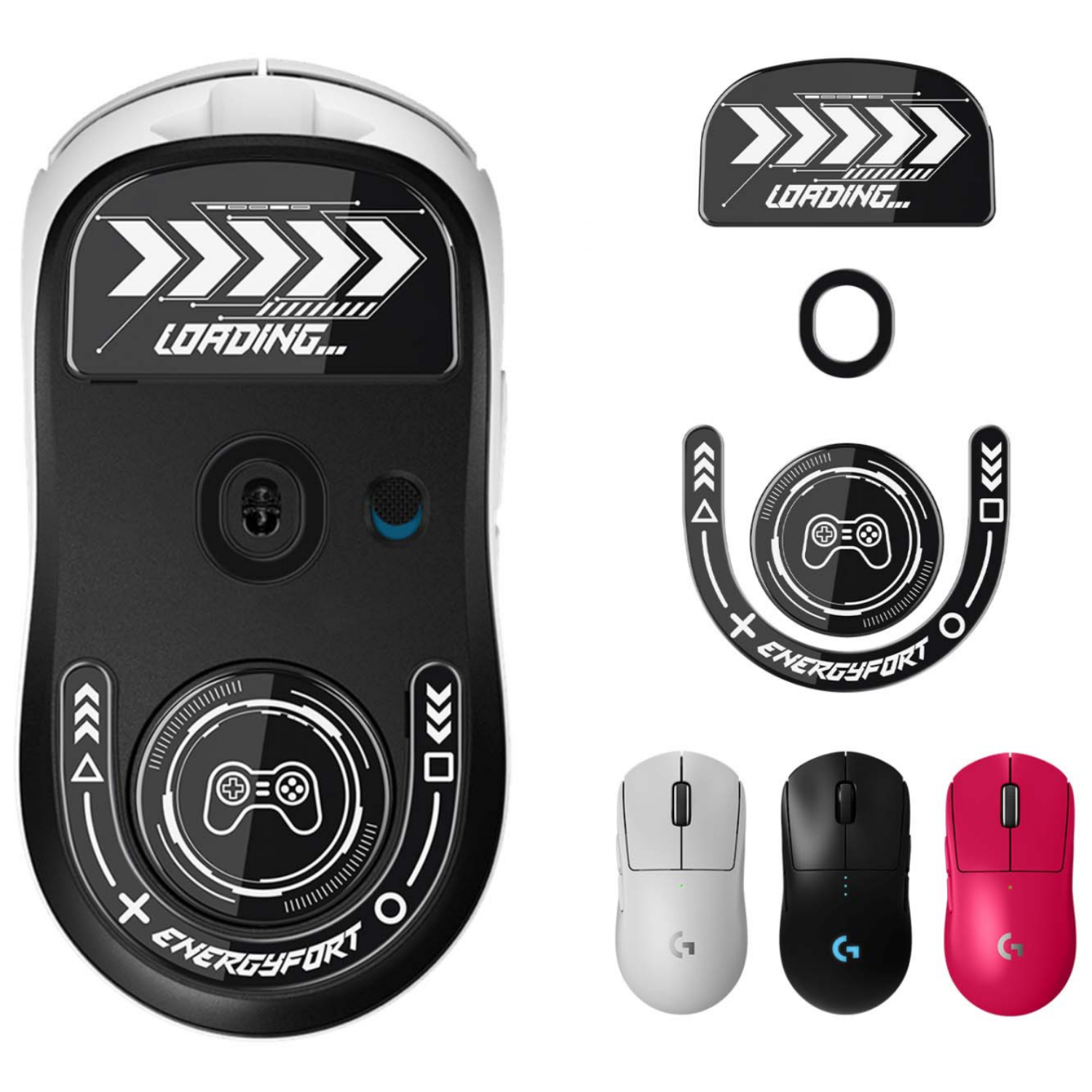 시카이 로지텍 G 프로 X 슈퍼라이트 2 전용 마우스 피트 마우스 스케이트 실리카 알루미나 소재 강 내구성 게이밍 장비 E스포츠 등급 13,450원