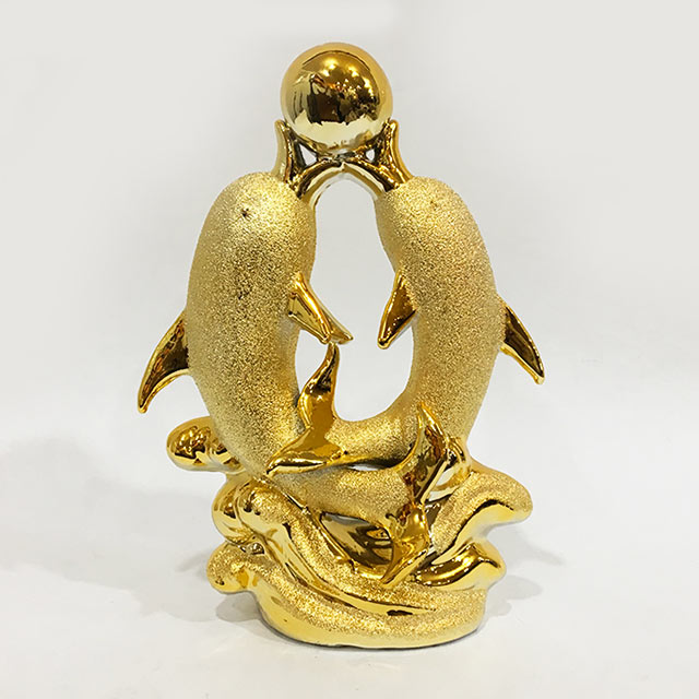 공 돌고래 장식 인형 인테리어 테이블 도자기 장식 소품 62,000원