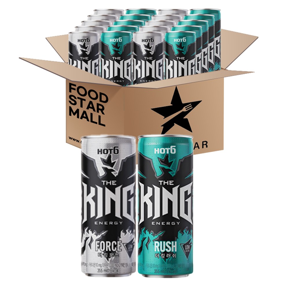 [푸드스타] 핫식스 더킹 (포스, 러쉬) 355ml 각 10입 총 20입 31,700원