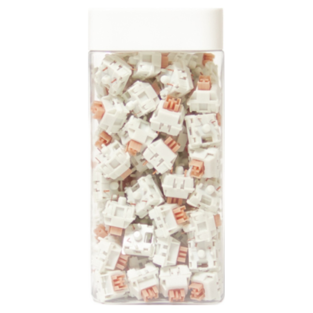 오테뮤 크림 옐로우 pro 5pin 스위치 110pcs 보관함 포함, 크림옐로축, 110개, 화이트 35,000원