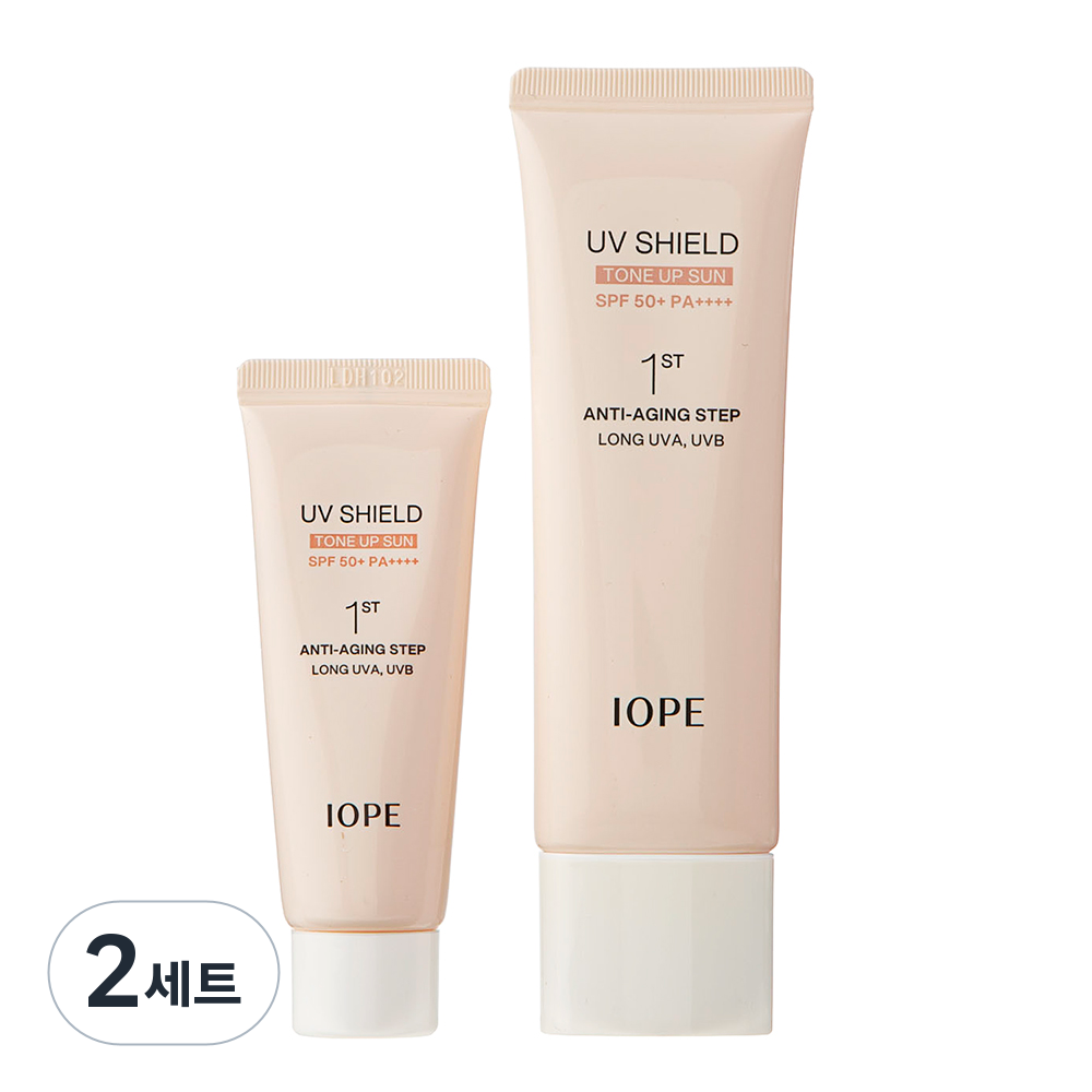 아이오페 UV쉴드 톤업 선크림 SPF50+ PA++++기획세트 49,800원