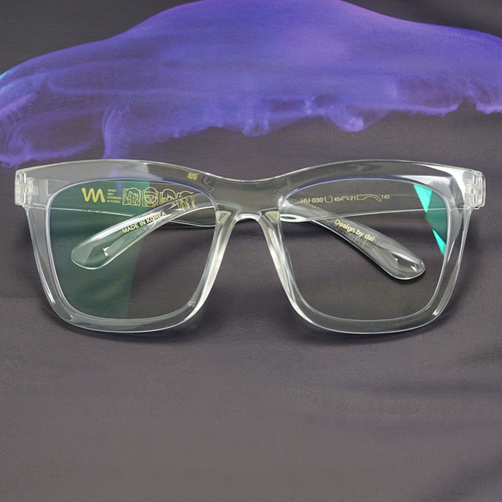 하루홀릭 빅 오버사이즈 국내생산 하드멀티코팅 블루라이트 차단 사각 뿔테안경 27,550원