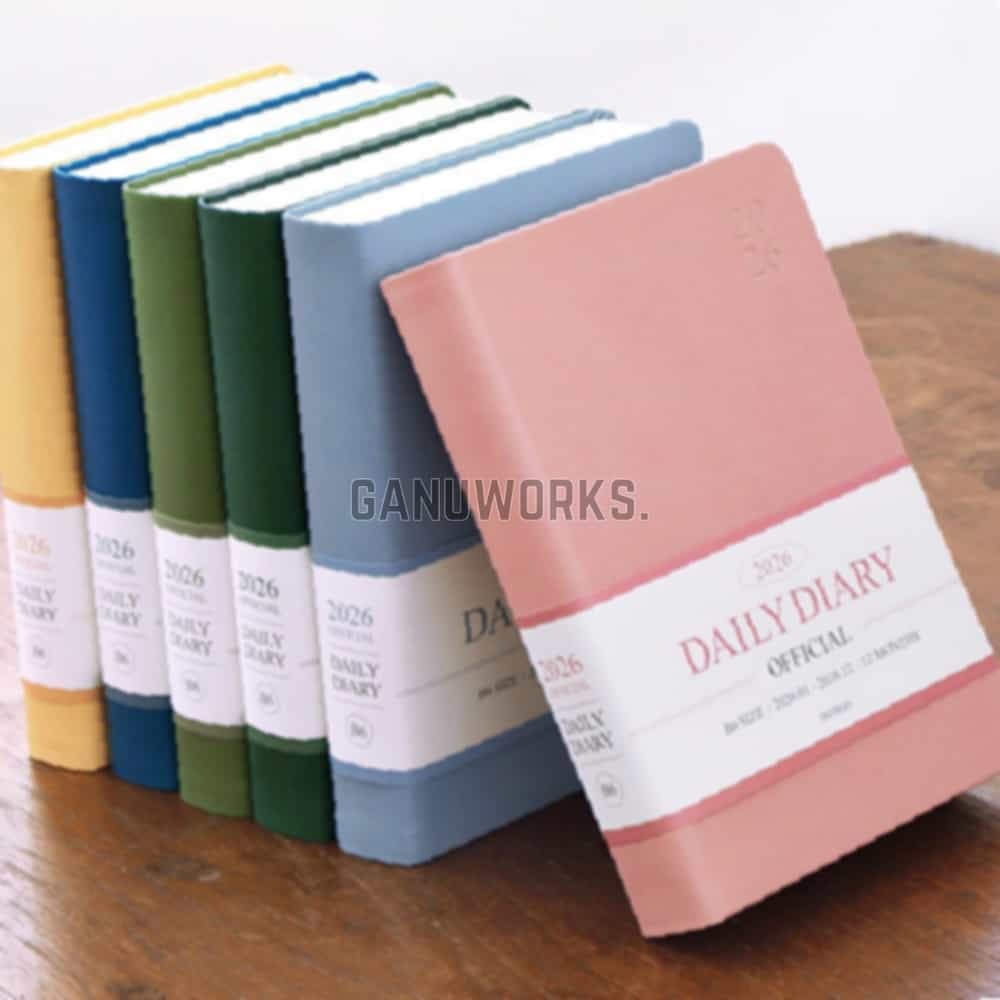 2026년 오피셜 B6 데일리 다이어리(날짜형 32절 일간) 19,800원