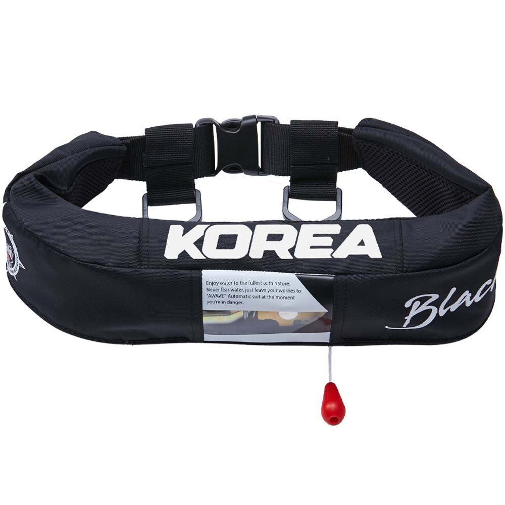 블랙마린 남녀공용 자동팽창식 허리벨트형 구명조끼, 현재가 124,000원