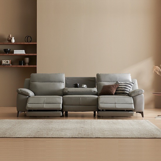 한샘 MVME 프라임 노블 홈바형 천연가죽 리클라이너 소파 4인 1,656,000원