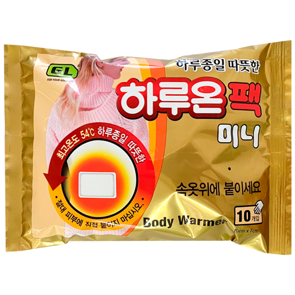 하루온 미니 핫팩 붙이는 타입 16g 19,600원