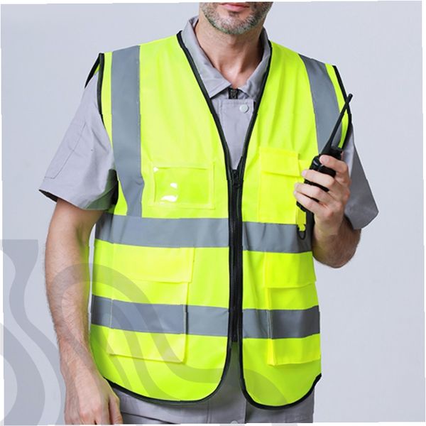고휘도 반사띠 야간 안전 조끼 작업용 배달용 공사장용 형광 야광 시인성 7,450원