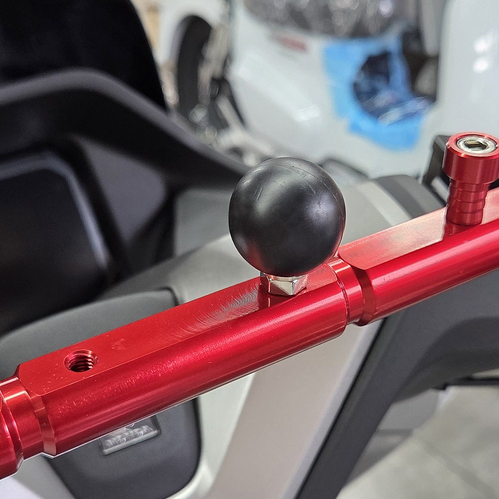 MOXI 오토바이 핸드폰 거치대 크로스바 멀티바 부속 m6볼트 볼마운트 GP-884, 1개 9,900원