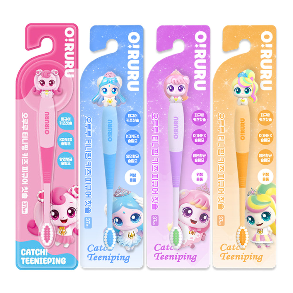 캐치티니핑 피규어 칫솔 4종 세트 어린이 칫솔 17,000원