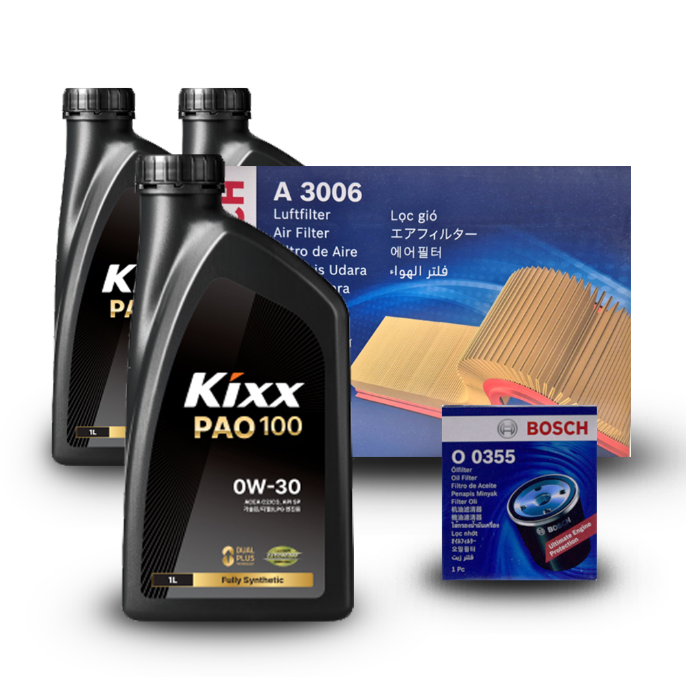 올 뉴 말리부 (V400) 2.0 가솔린 엔진오일세트 킥스 파오100 0W30 (PAO100) (구) 파오1 85,100원