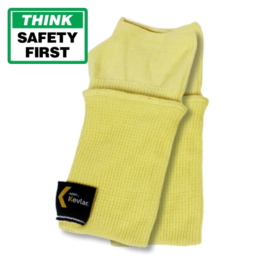 (NEW) SV08 케블라 손 슬리브 8인치(20cm) 유럽인증 EN388 컷 레벨 3 100도 미만 사용 베임방지 안전 장갑 13,900원