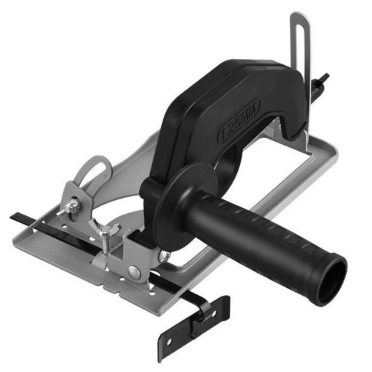 공구엔 핸드 그라인더 가이드 앵글 거치대 안전커버 스탠드 브라켓 기본형, 1개 13,600원