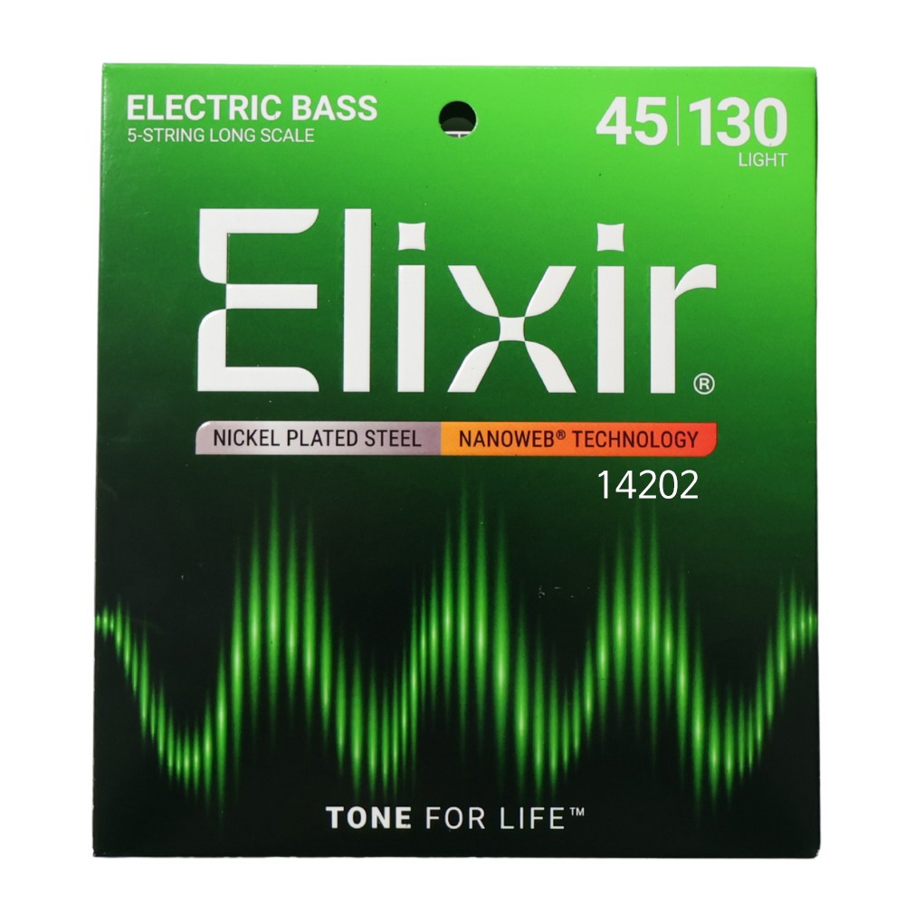 엘릭서 니켈 플레이트 스틸 라이트 베이스 스트링 5현 82,640원