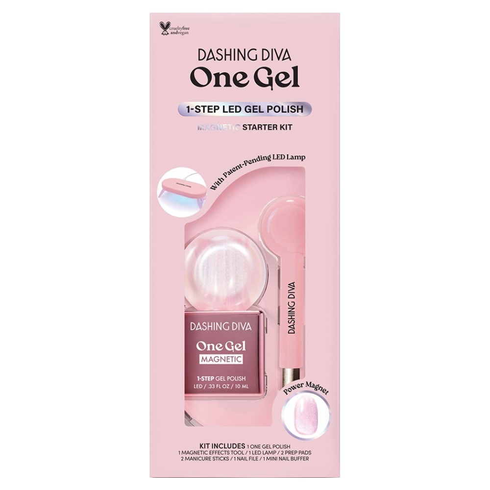 데싱디바 원젤 마그네틱 젤네일 키트, 문 블러쉬, 1개 26,100원