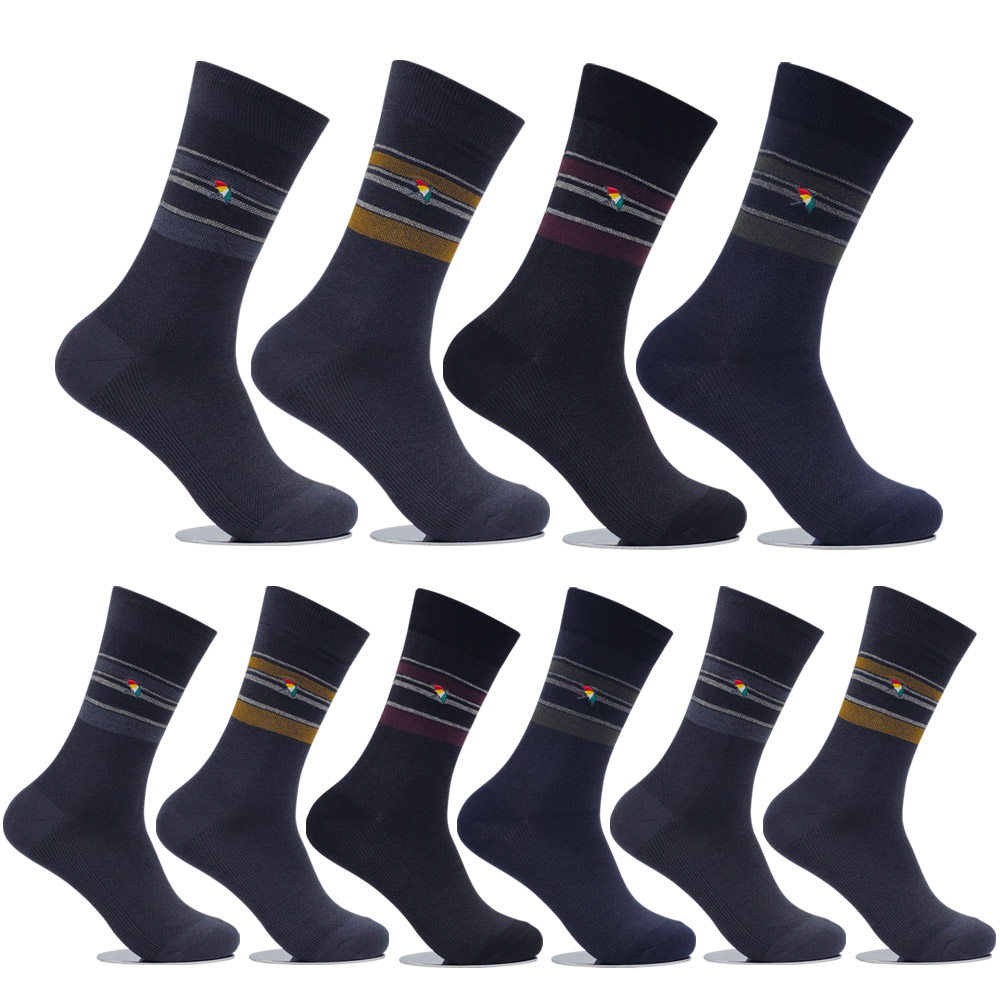 아놀드파마 남자정장양말 패션링글 장목 10켤레 HM006 남자면양말 구두양말 29,600원