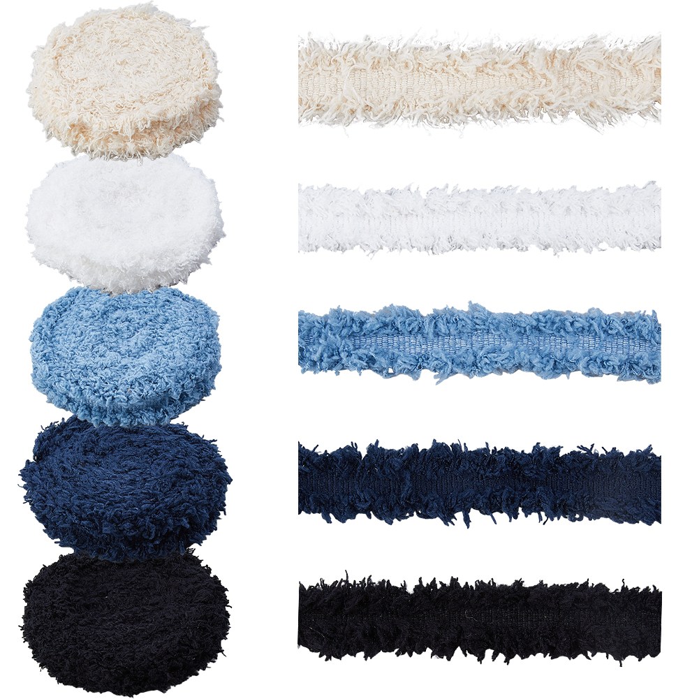 폴리에스터 면 혼방 리본 프린지 레이스 트림 의류 장식 소품, 1개, 믹스 컬러 62 15,760원