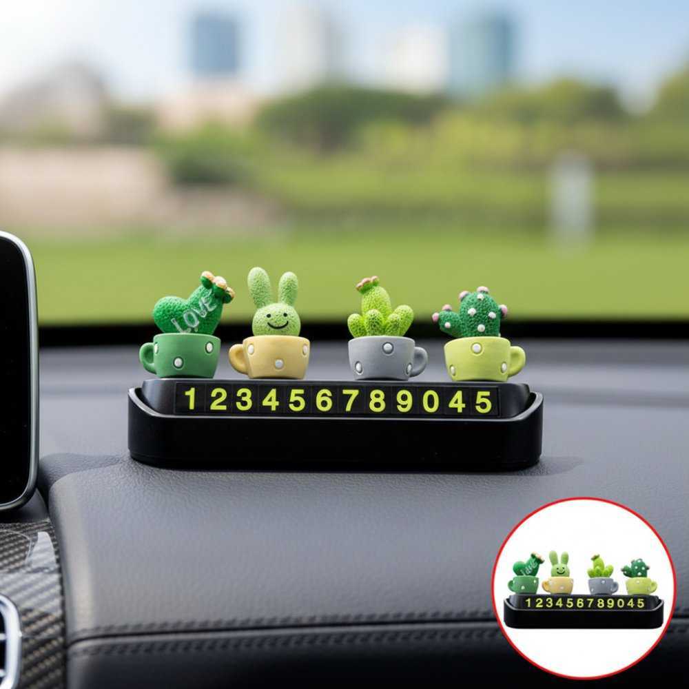 사생활보호 안심 주차번호판 귀여운 인테리어 차량용 전화번호판 9,370원