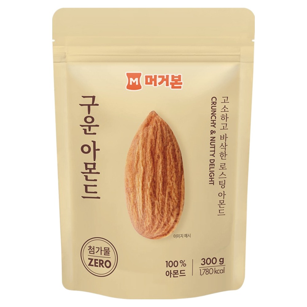 머거본 구운 아몬드, 300g, 1개 8,490원