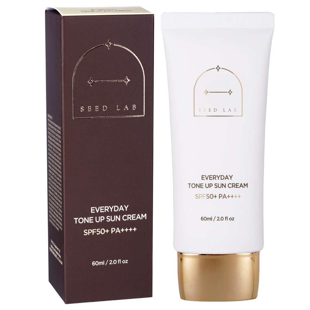 (미백톤업) 시드랩 에브리데이 톤업 선크림 60 ml SPF + PA++++, 1개, 60ml 13,800원