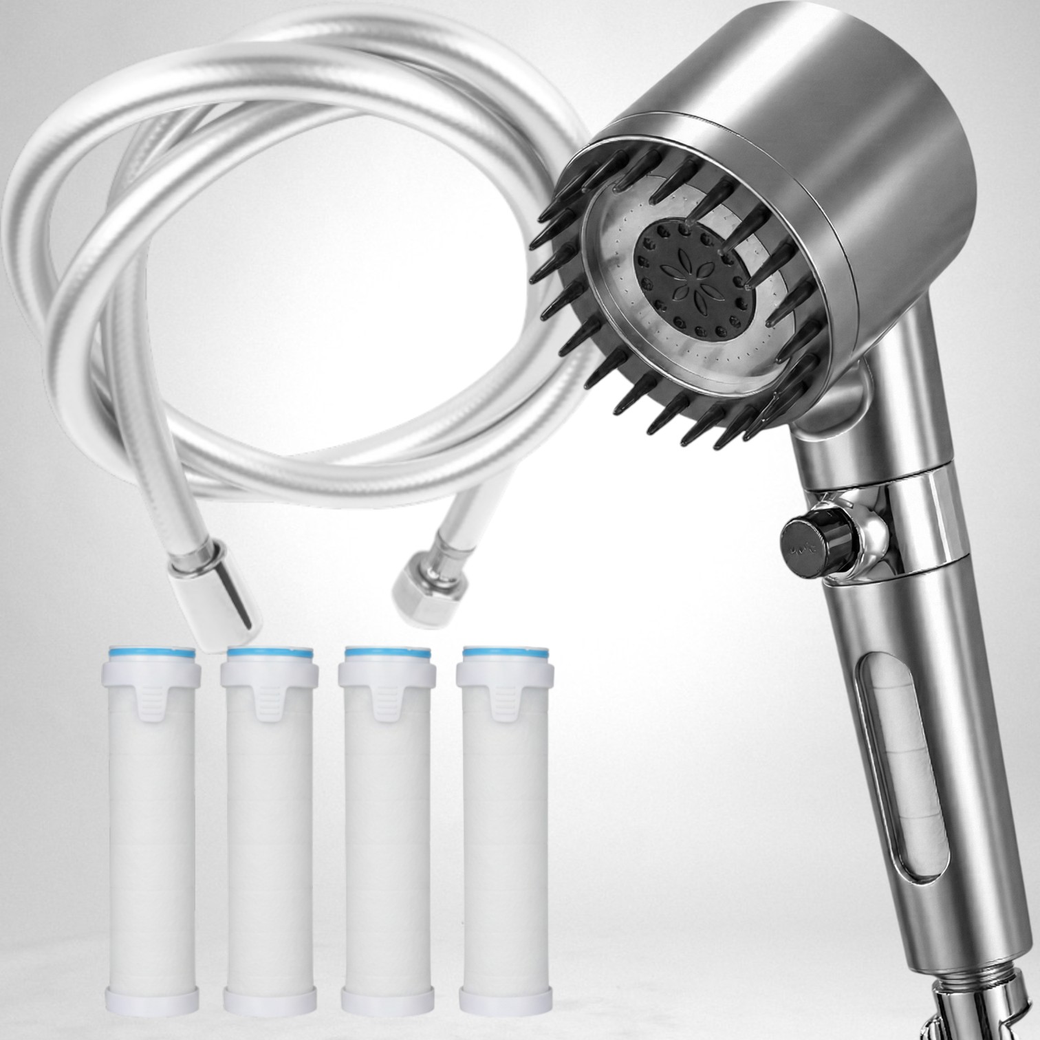 담이몰 수압상승 3단조절 온오프 필터 샤워기 호스 세트 12,900원