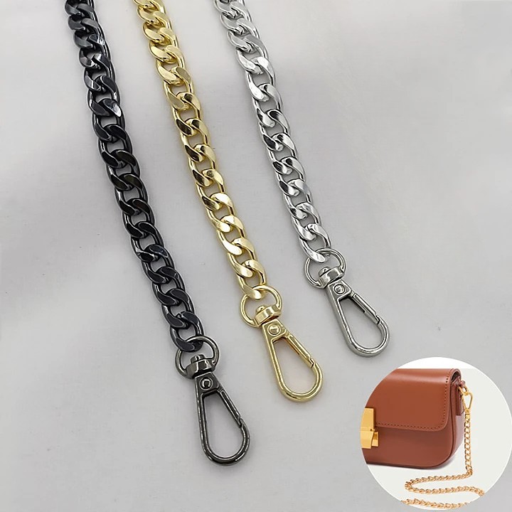 120cm 루이비똥 구찌 호환 크로스 핸드백 지갑 가방 숄더백 체인줄 스트랩 가방끈 메탈 체인백 끈 리폼 6,550원