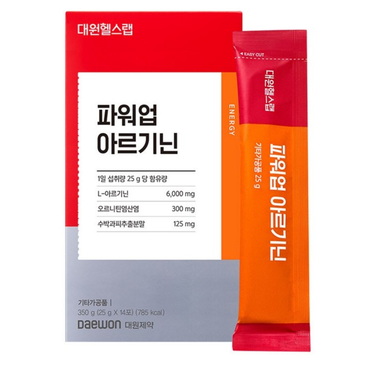 대원제약 대원헬스 파워업 아르기닌, 14정, 6개 60,600원