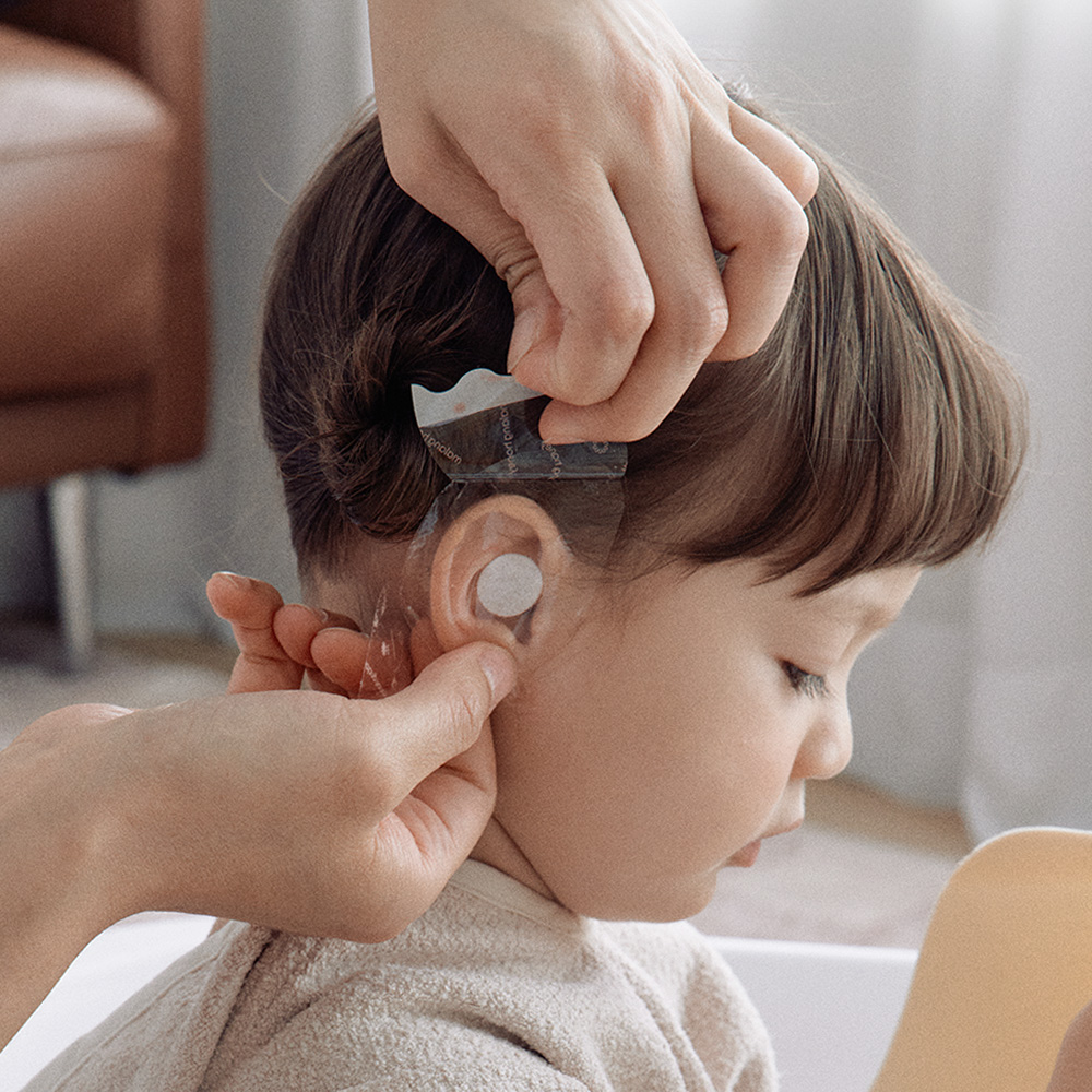 말랑하니 귀 방수 스티커 S 60p, 1개, 투명 11,400원