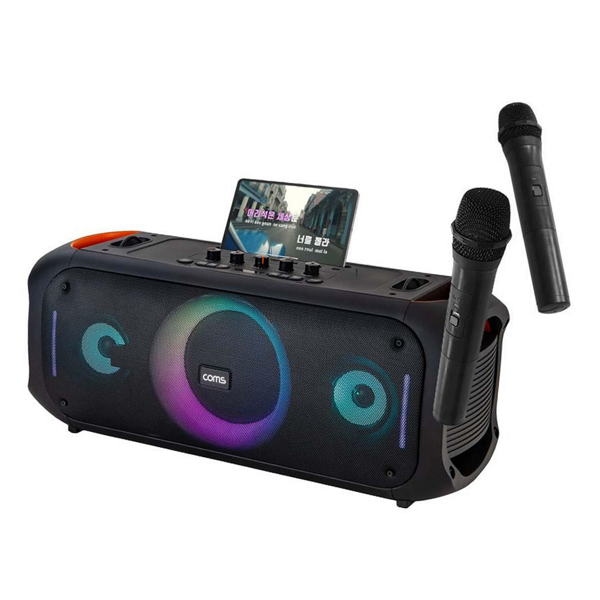 블루투스 스피커 고출력 버스킹 캠핑용 휴대용 스피커 노래방 스마트폰 태블릿 행사용 야외용 마이크 303,540원