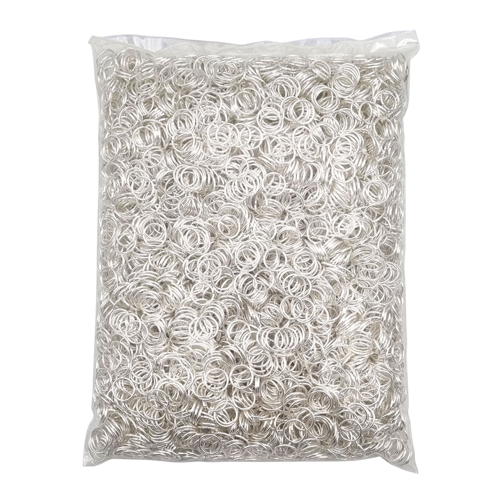 더이안 대용량 오링 O링 1kg 금은색 10mm 1cm / 키링 만들기 재료 부자재, 1개, 은색 1kg 24,000원