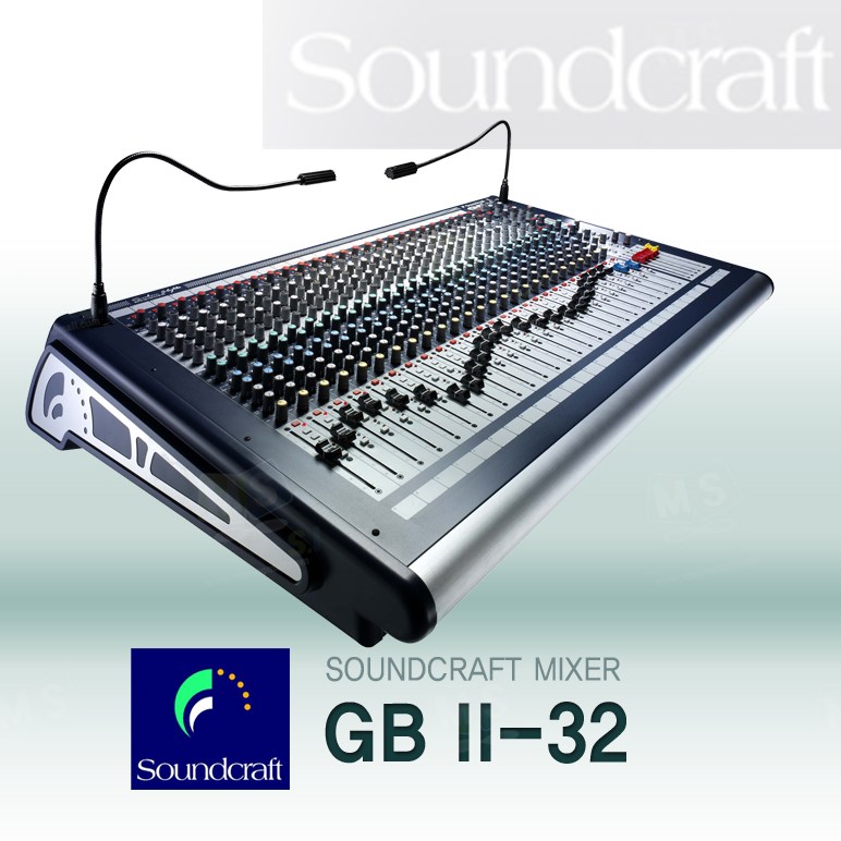 미성악기 사운드 크래프트 SoundCraft GB2 32CH믹서, GB2 32 4,200,000원
