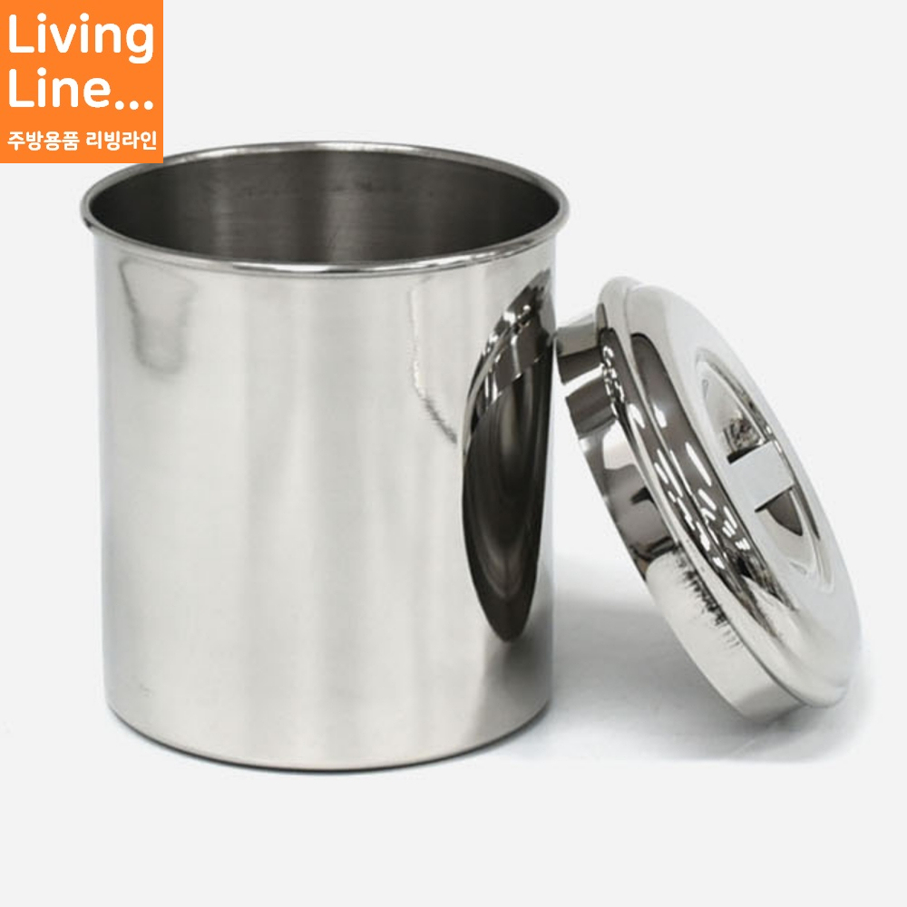 업소용 스텐 주방 소스통 뚜껑 양념용기 조미료 보관용기 음식점 식당 주방용 대용량 양념단지 [사이즈선택] 17,300원