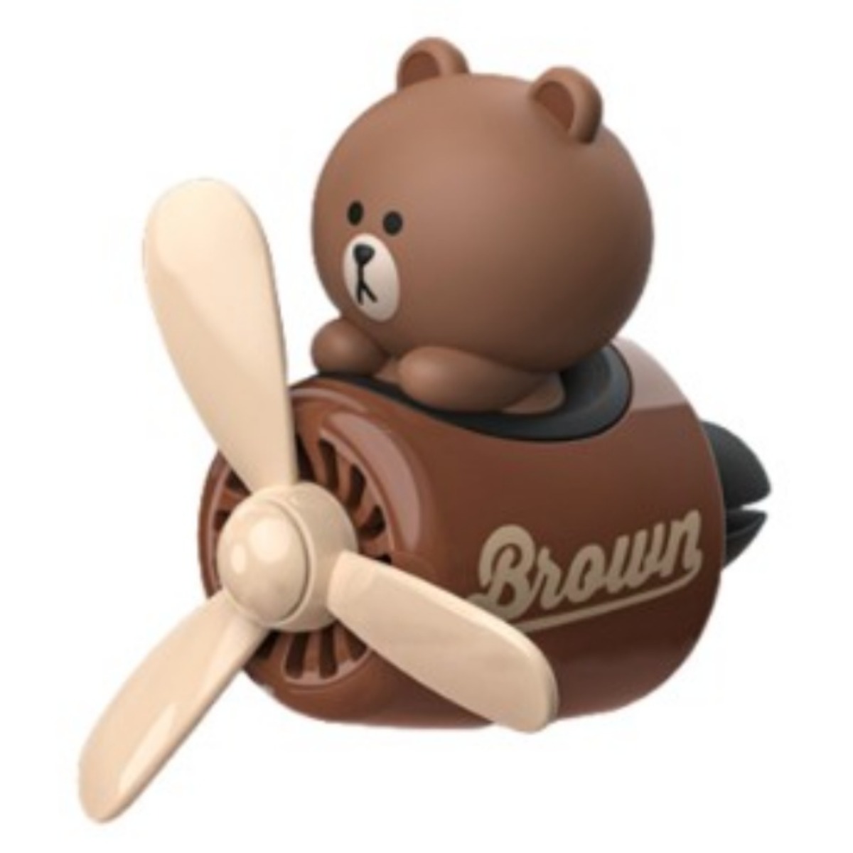 인기17종 차량용 송풍구 프로펠러 방향제 피규어 캐릭터+리필2매, 7)브라운, 1세트 13,900원