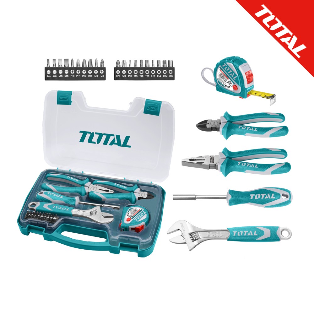 토탈공구 수동공구 세트(25P) - THKTHP90256, 1개 58,000원