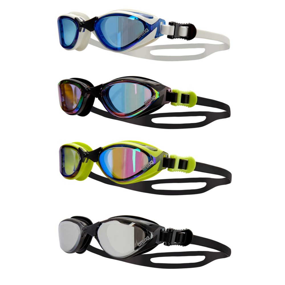 아레나 AGL-1400ME 우오보미러 리논 수경 수영 물안경 안경, BLK, 1개 80,000원