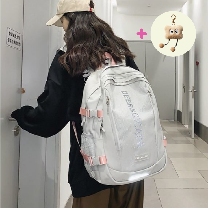 멜로우샵 남여공용 데일리 직장인 학생 백팩 운동 여행용 커플 대학생 32,700원