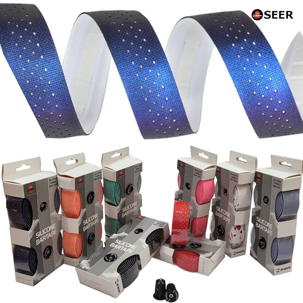 Seer 시어 핸들바 테이프 실리콘 쿠션업 그립감 상승 찐득거림 제로 자전거 테이스 스쿼시 픽시 로드바이크 40,000원