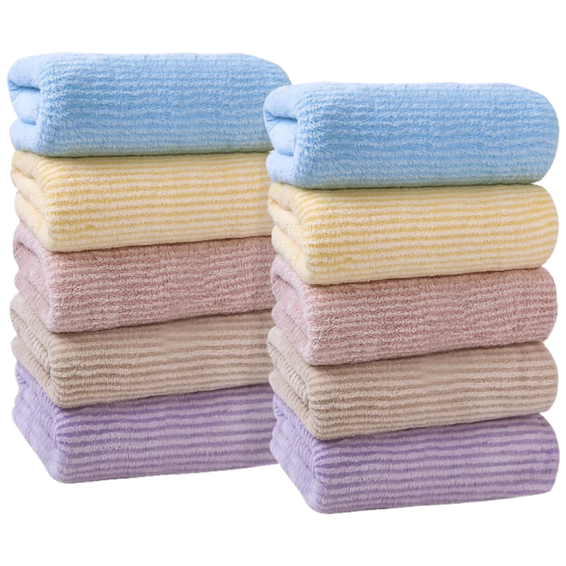 LUNOO 프리미엄 300수 면사 수건 오코텍스 인증을 받은 호텔 수건 무형광 세면 타올 집들이 선물 타월 수건 10장, 캔디, 10개 18,800원