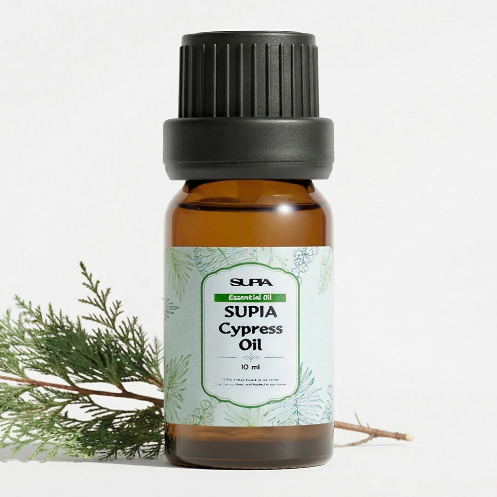 수피아 100% 천연 아로마 에센셜 오일, 10ml, 1개, 편백 7,450원