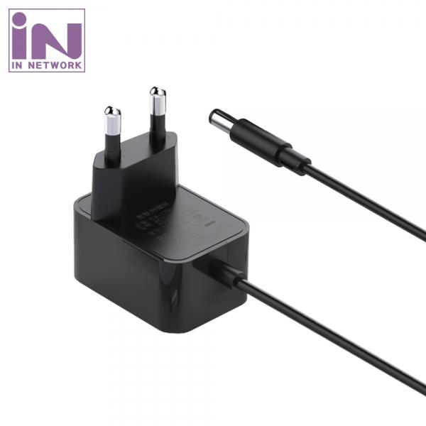 (인네트워크) 아답터, 100~240V / 5V 2A (내경1.4mm/외경3.5mm) IN-52DADT / INA001 블랙 SMPS 전원 케이블 일체형, 1개 4,500원