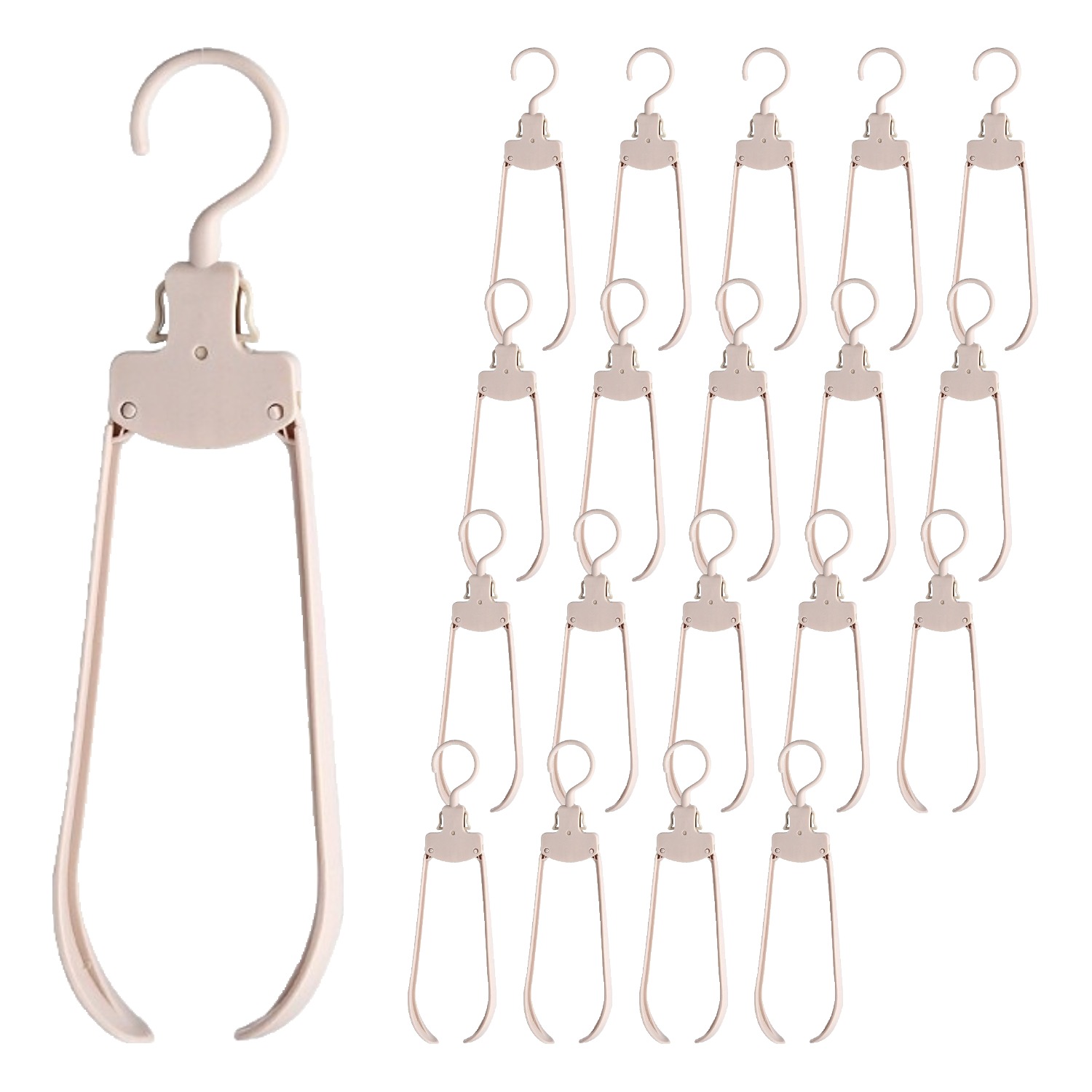 프롬파파 논슬립 접이식 옷걸이, 살구, 20개 11,950원