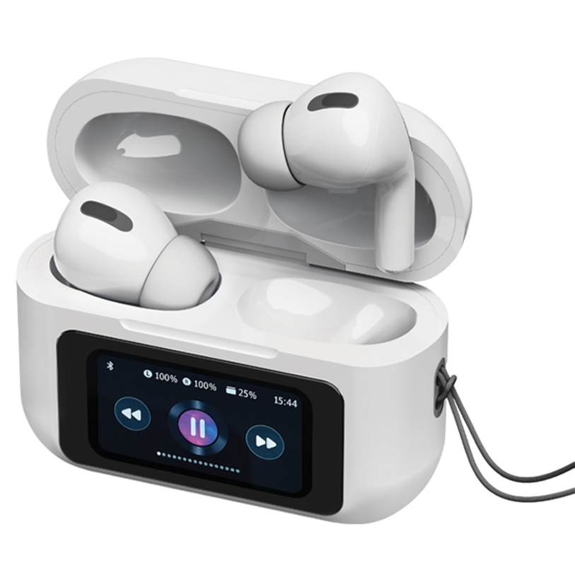 엑토 노이즈캔슬링 ANC 터치식 무선 블루투스 이어폰, TWS-23, 화이트, 화이트, TWS-23 23,650원