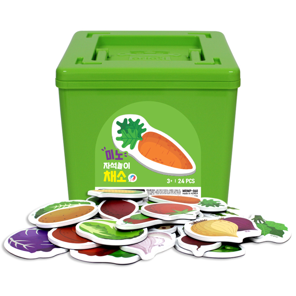아리아띠 미노 채소 자석놀이, 1세트, 24피스 22,900원