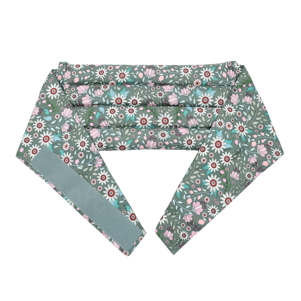 애슬라 허브 복부 허리 찜질팩 고급형 모던플라워 ZH-W2, 1개 39,800원