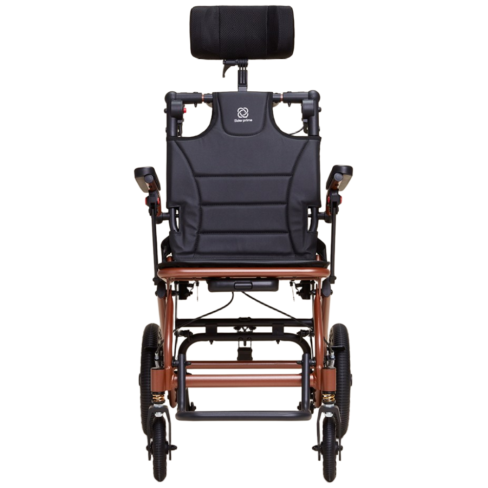 [엘더프라임] 미러쥬 휴대용 여행용 접이식 경량 휠체어 실버카 효도카, 1개, M7_디럭스 450,000원