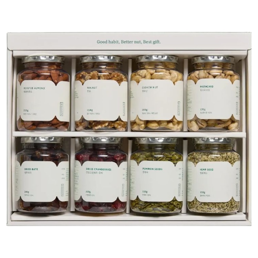 착한습관 견과 앤 건과 앤 양곡 8종 온가족세트 51,500원