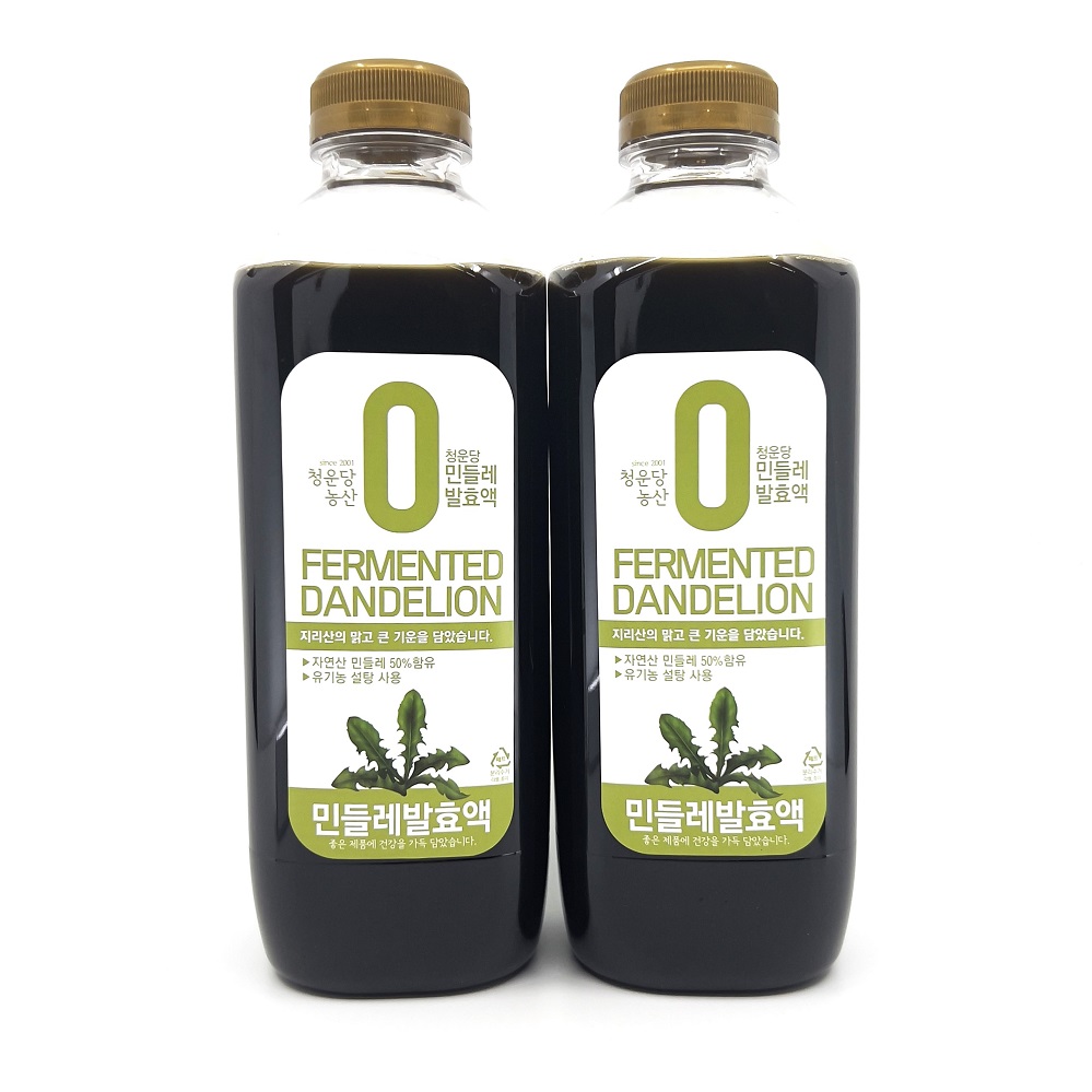 청운당농산 국산 흰민들레차 발효액 지리산 하얀 민들레즙 89,900원