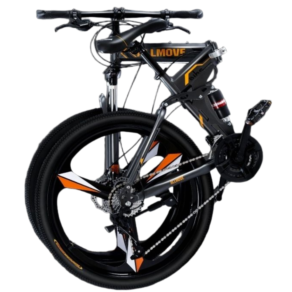 룰바이크 MTB 로드 바이크 주니어 26인치 30단 스포크휠 3날 블레이드 산악 성인 출퇴근 입문용 고급휠, 1개, 170cm, 블랙+화이트 10휠 369,000원