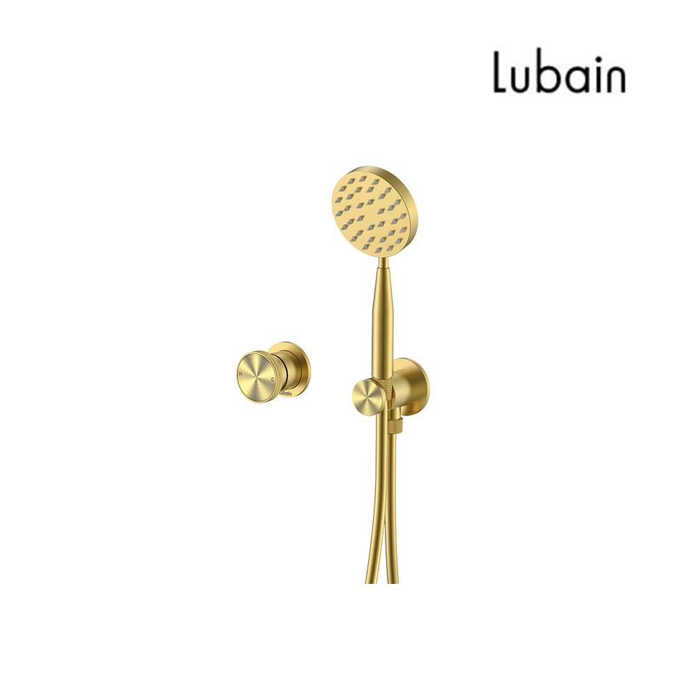 루바인 벽매립 샤워수전 아나톨레 FA047GH 골드헤어라인 1WAY 306,000원